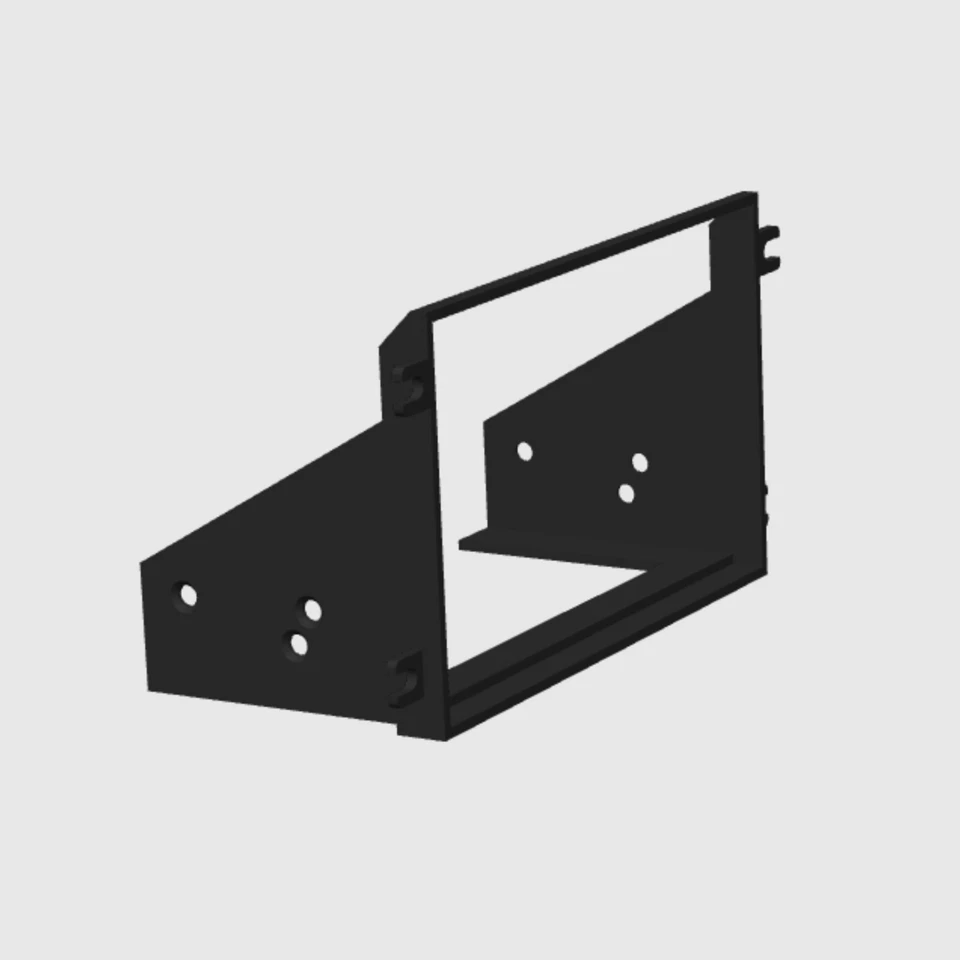 Mazda Miata NA 1989–1997 с двойной рамкой DIN стерео | крепление для радиоприемника MX-5 - Изображение 3 из 4