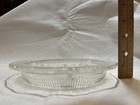 Vintage Imperial Glass Intaglio Fruit Pear 3 Divided  Relish /Candy Dish — photo 4