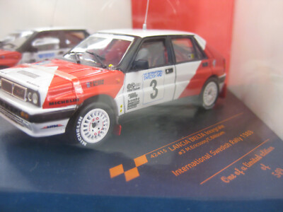 VITESSE LANCIA DELTA HF Integrale #3 Ericsson Swedish Rallye 1989 Neu & OVP