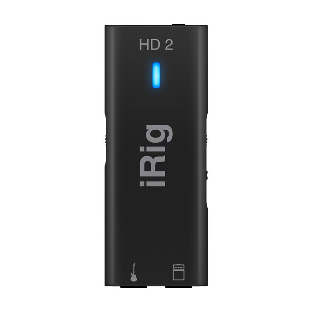 IK Multimedia iRig HD 2 96Khz Digital Audio Mobile Guitar Interface
