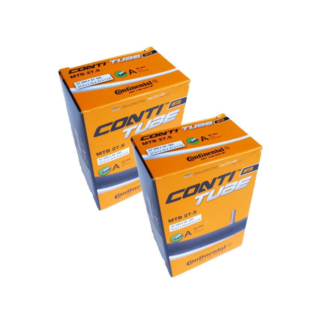 x Continental MTB Mountain Bike inner tube Schrader Valve 650B