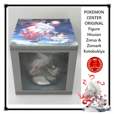 POKEMON CENTER ORIGINAL Figure Hisuian Zorua & Zoroark Kotobukiya