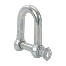 FIXMAN Galvanised D Shackle Zinc Plated  12mm - M12