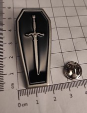 3er Pack: PIN/Anstecker SARG Dolch (Gothic, Death, Coffin Iron dagger)