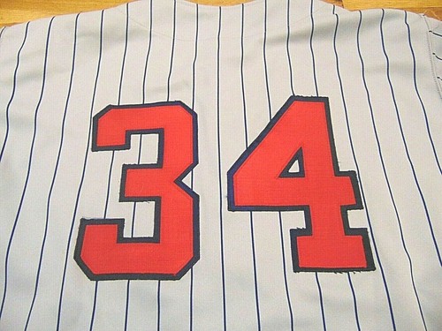 VINTAGE RAWLINGS MLB MINNESOTA TWINS AUTHENTIC GRAY JERSEY SIZE 46 - Picture 6 of 6