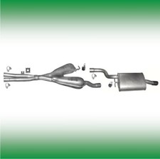 Auspuff BMW 5 E39 520 525 530 125 141 170 KW 2000-2004 Kombi Auspuffanlage A185