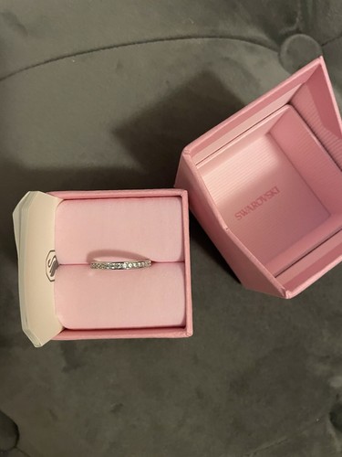 SWAROVSKI RING Size 52 SZ L 1/2 - With Certificate & GIFT BOX - BNIB BRAND NEW - Picture 7 of 14