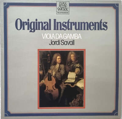 Jordi Savall, Koopman, Coin: Forqueray- Pieces de Viole / Telefunken 642366 AP