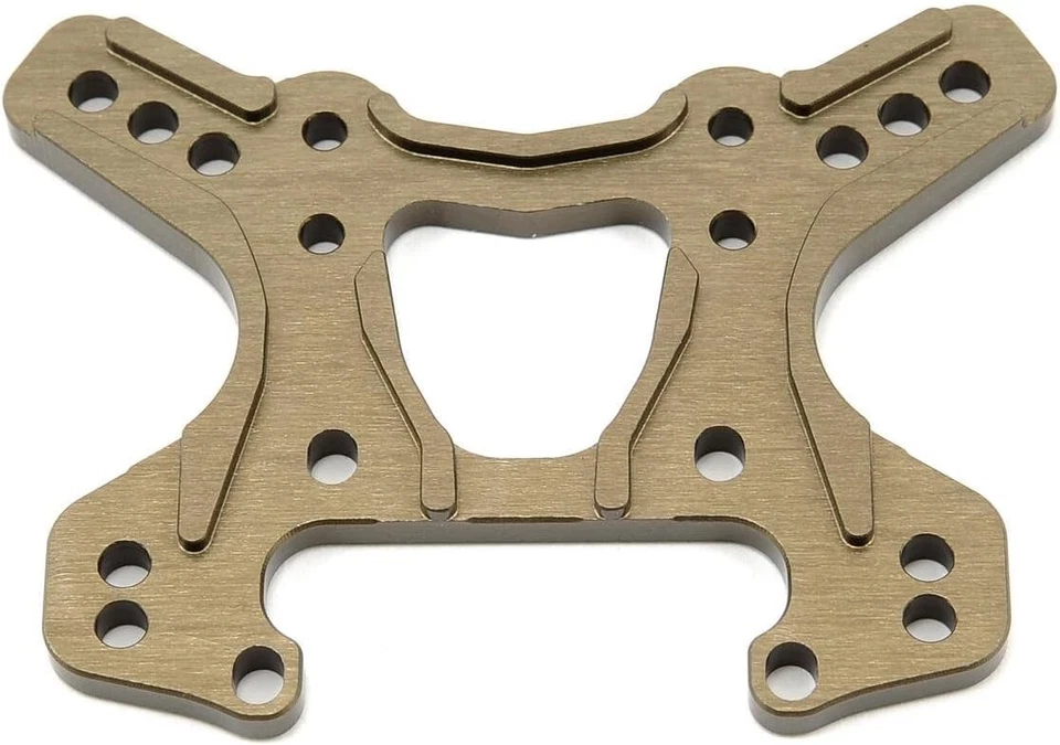 Team Losi LOSB2167 Front Shock Tower Machined Aluminum: TEN Discontinued RC Part - Image 2 of 4