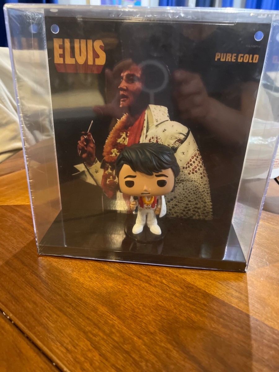 Elvis Presley Funko Pop #10 Pure Gold Album Vinyl Figure Walmart
