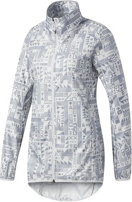 adidas Damen Windjacke Supernova Tokyo Regenjacke, Grau/Weiß, XXS