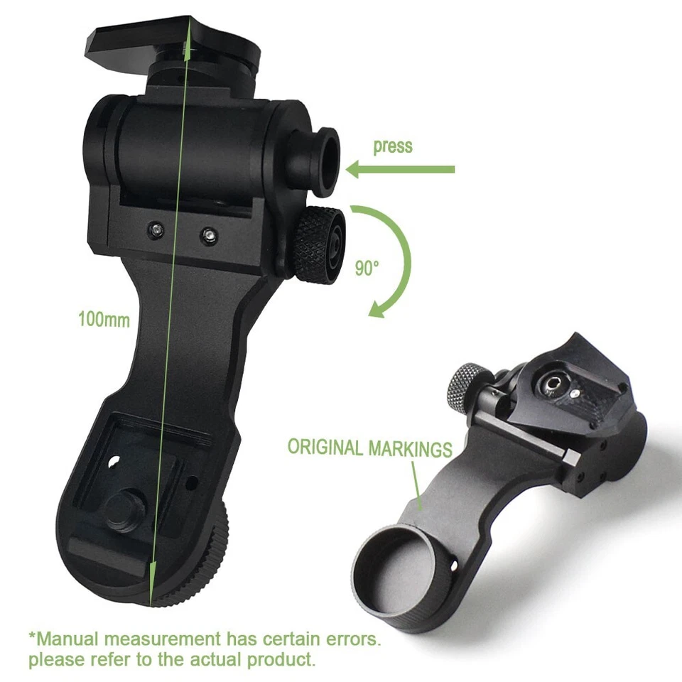 Combo de montagem de capacete L4G24 Mount+PVS-14 J-Arm NVG com marcações originais de metal EUA - Imagem 3 de 4