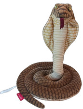 FAO Schwarz King Cobra Snake Coiled Poseable 65" Uncoiled 2015 Toys R Us T119