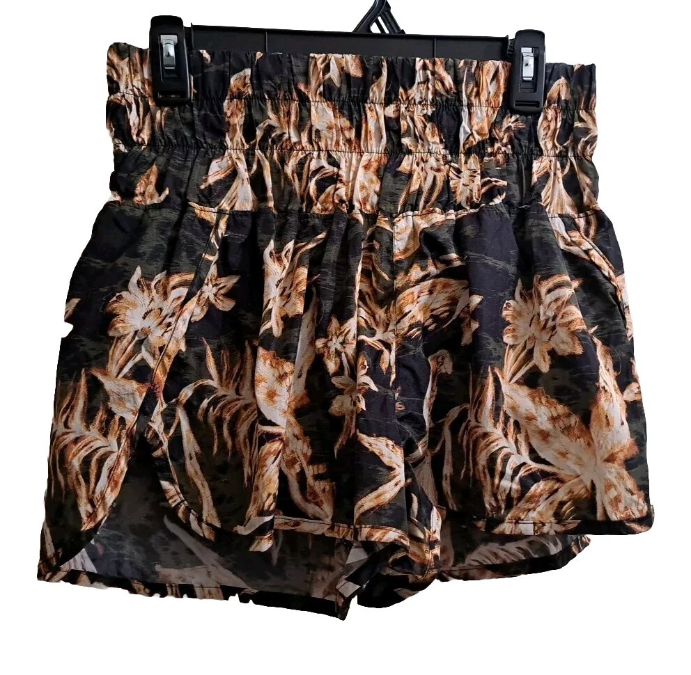 free-people-movement the way home high waisted hawaiian shorts