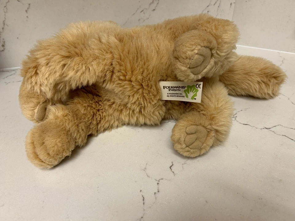 Folkmanis Golden Retriever Puppy Hand Puppet 18" Full Body - image 4 of 4