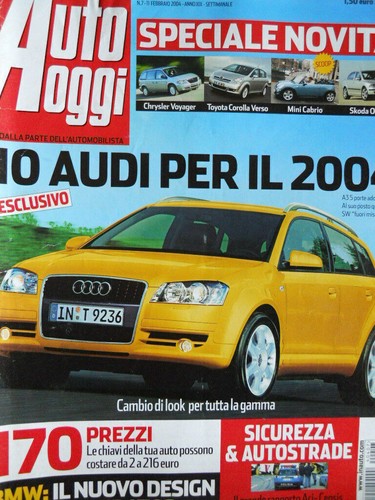 Auto Heute Nr.7 2004 Test Porsche 911 Kennzeichen - BMW X3 3.0i [P45]