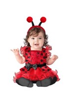 Incharacter Girls Red Black Lovebug Tutu Ladybug Costume-Infant 12-18 Months