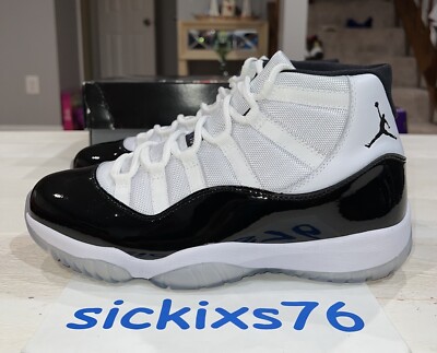 Nike Air Jordan 11 Retro 'Concord #45' Men's Size 11 [378037 100