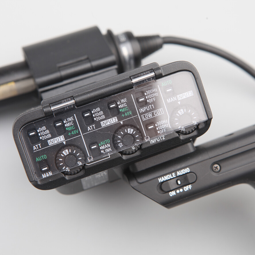 USED SONY XLR-H1 XLR Top Handle with ECM-XM1 for FX3 FX30 USED SONY XLR-H1 XLR Top Handle with ECM-XM1 for FX3 FX30