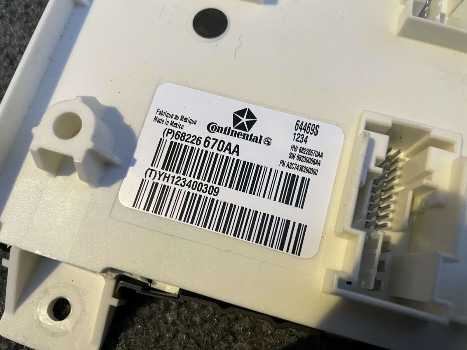 ENGINE COMPUTER ECU BCM SET OEM 53K 14-19 MASERATI GHIBLI S Q4 3.0L M157