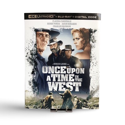ONCE UPON A TIME IN THE WEST 4K UHD Blu-ray Slipcover Brand New Sealed