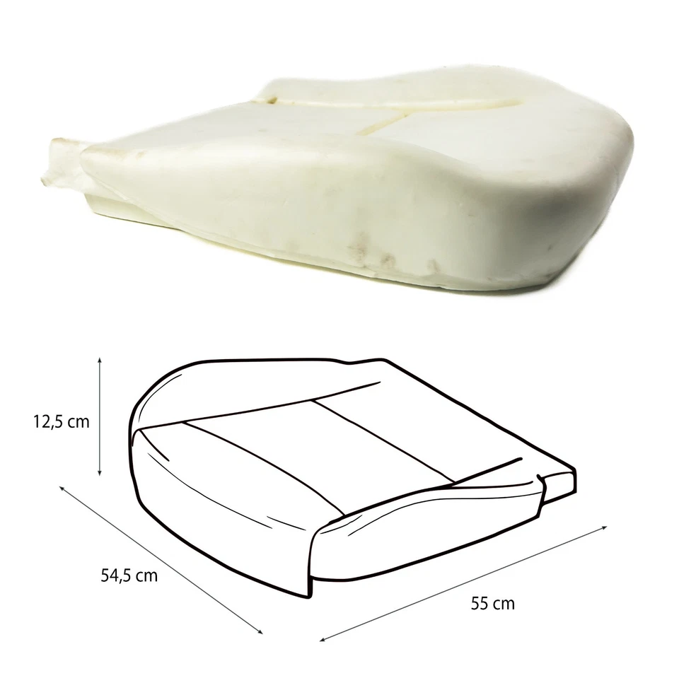 ALMOHADILLA ASIENTO ESPUMA COCHE PEUGEOT PARTNER 1997-2008 Foto 3 de 4