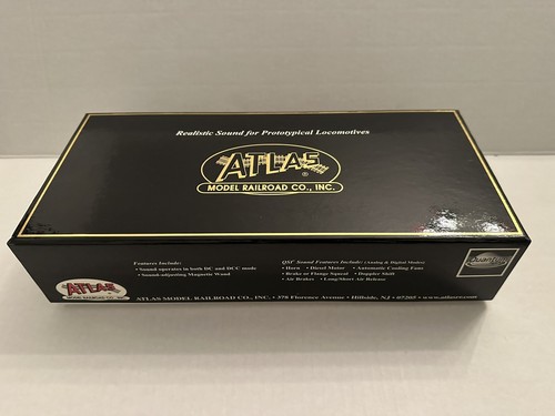 Atlas HO Scale 9801 Dash 8-40B BMSF #8608 Locomotive DCC Sound - Picture 8 of 12