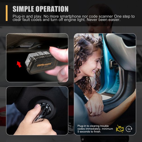 Car Code Clearer Automatically MIL Engine Light Turn-Off OBD2 Erase Error Codes - Picture 4 of 14