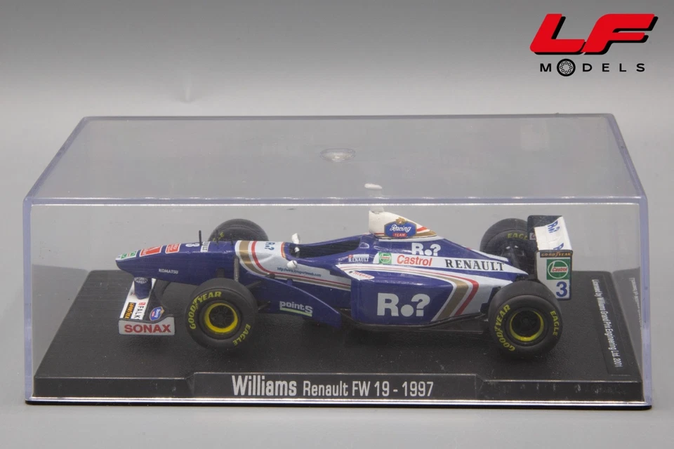 1:43 Williams Renault FW 19 1997 - Edicola - Immagine 3 di 3