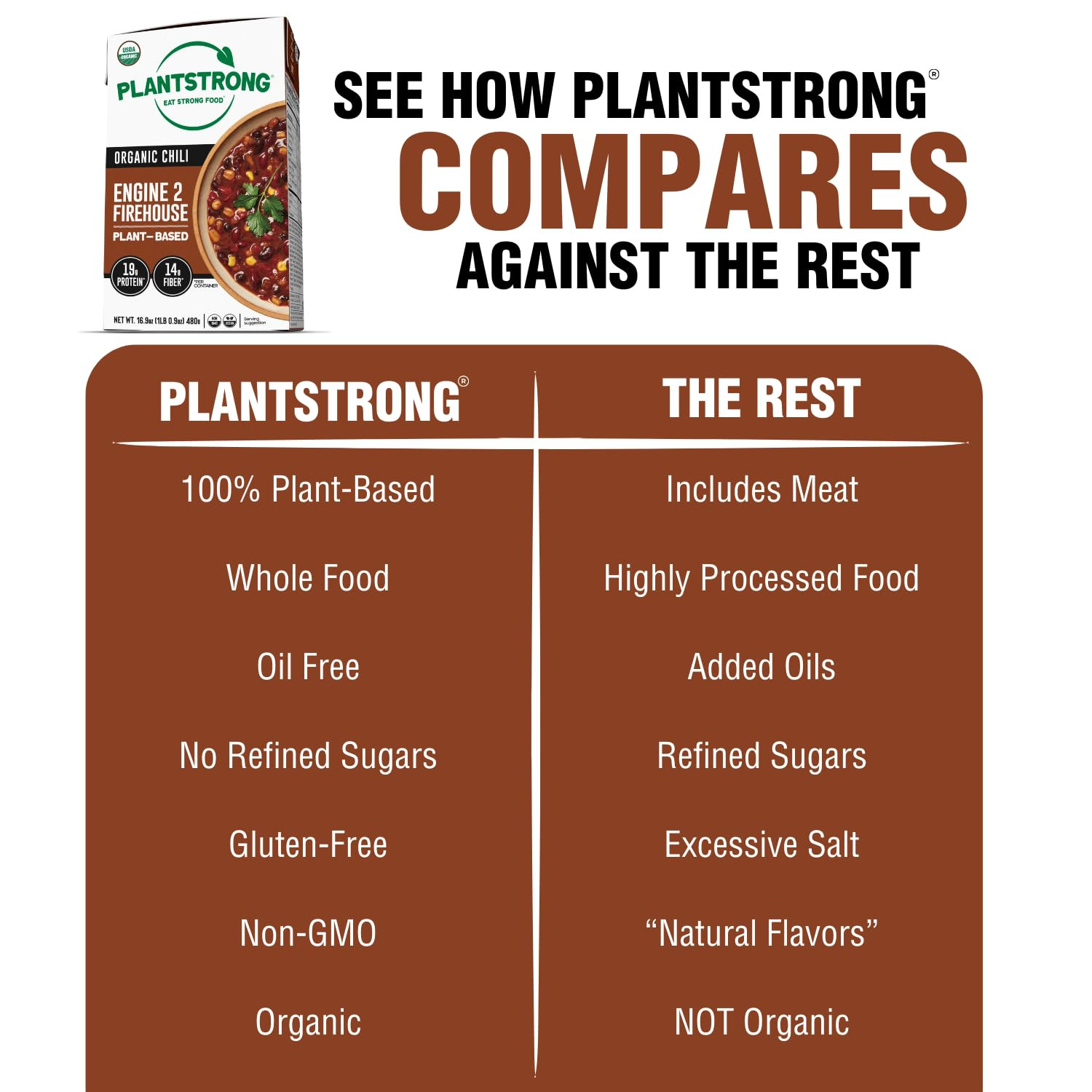 Natural Soup 16.9 Fl Oz Packaged Soup No Hydrogenated Fats or High Fructose S...