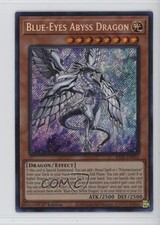 Blue-Eyes Abyss Dragon 1st Ed. Platinum Secret Rares #RA01-EN016