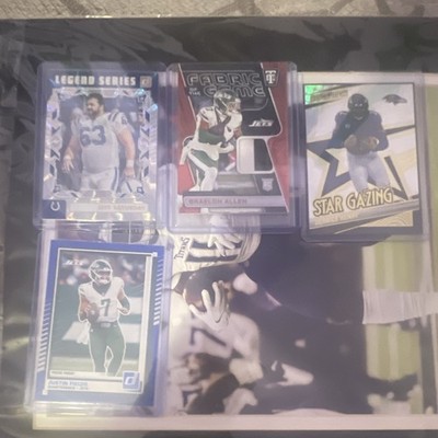 Panini NFL 2023 Football Card Lot 4 Rookie Fields Saturday Allen Star Gazing