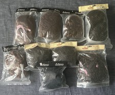 Lot 9 Vintage Wigs for Dolls Nice Variety of Colors Sizes Dollspart Tallinas