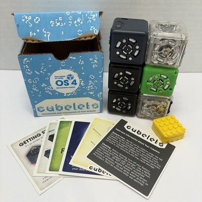 2016 Modular Robotics CUBELETS ROBOT BLOCKS Lot of 6 | Tested And Works