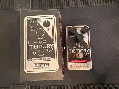 Electro-Harmonix EHX Memory Toy Analog Delay Modulation Guitar Effects Pedal