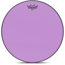 Remo Emperor Colortone Purple Drum Head 15 in.