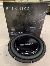 Hifonics Elite BZE10S4S 400 Watt Shallow Subwoofer Single 4 Ohm