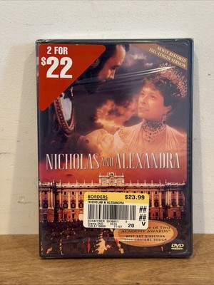 NEW Sealed NICHOLAS AND ALEXANDRA DVD 1971 Full Length REMASTERED Subtitles