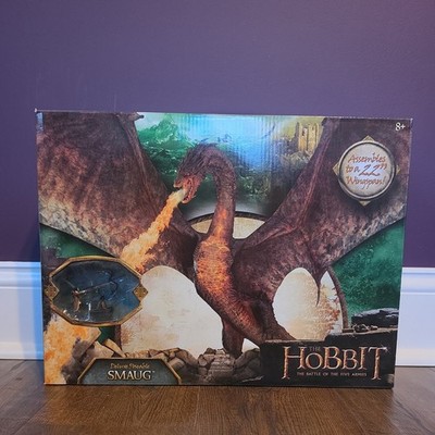 RARE Hobbit Smaug Figure w/Bard Bridge Direct 22 Lord Of The Rings 2939/3000 New