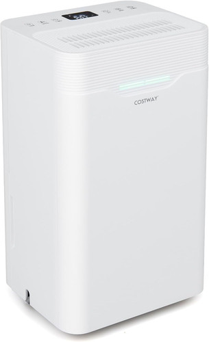 12.5L/Day Dehumidifier with 3 Modes, 3-Color Indicator Light