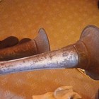 Vintage Dual Trumpet Horns 1930s 1940s Car Truck — photo 2