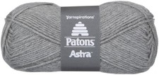 Spinrite 246008-2729 Astra Yarn - Solids-Silver Grey 10Pk