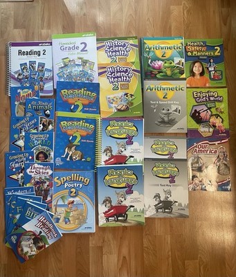 Abeka 2nd Grade Current Edition Curriculum Lot