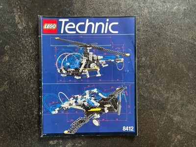 Lego Technik 8412 Anleitung Bauanleitung Manuell Zustand Sehr Gut