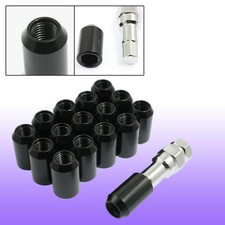 16 Stuck 12x1.5mm schwarz Hex Sicherheitsschl...