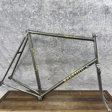 Vintage Raleigh Prestige Frame 65cm Racing Road Bike 555SL Chrome Tall 700c 126