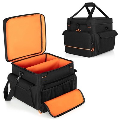 LUXJA Padded Bag For 2 Effect Lights or Moving Head Lights, Effect Light Bag wit