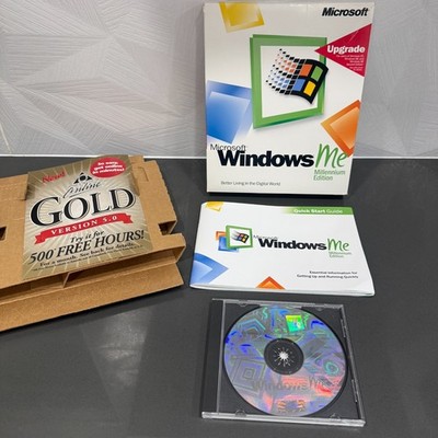 Microsoft Windows Millennium ME Upgrade Edition - In Box with NEW CD and Guide