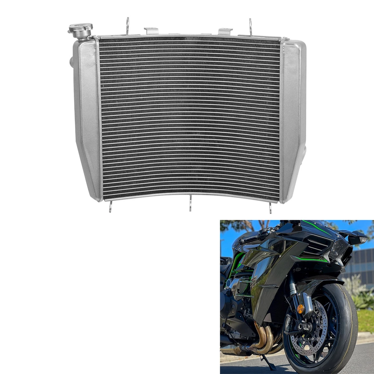 Ninja H2 ラジエーター Motorcycle Radiators for Kawasaki Ninja H2 for sale | eBay
