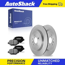 Rear Brake Rotors Ceramic Pads for Ford Explorer Flex Taurus Lincoln MKS